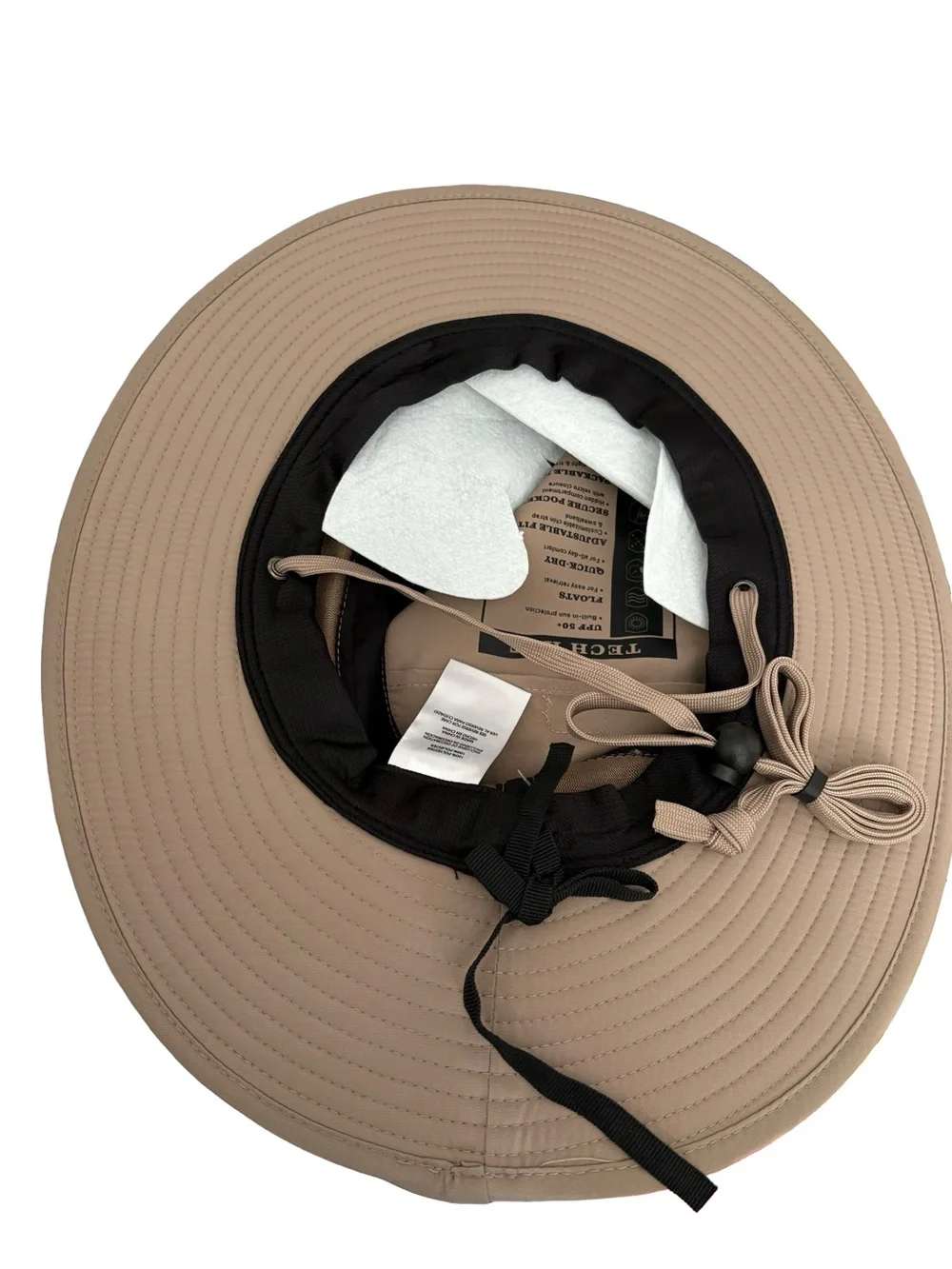 Orvis Men's Tech Hat in Khaki/Tan - Breathable Sun Hat